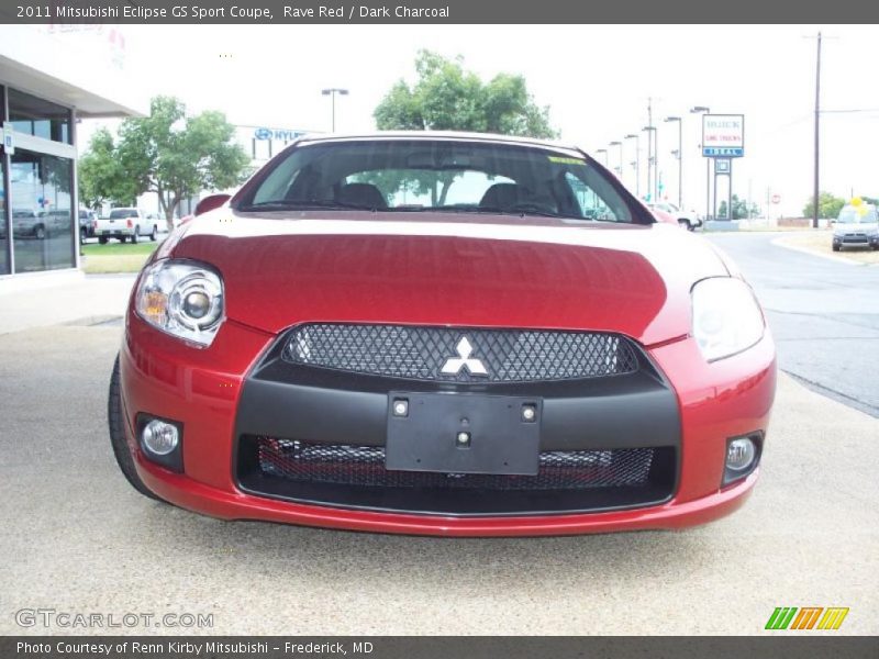 Rave Red / Dark Charcoal 2011 Mitsubishi Eclipse GS Sport Coupe