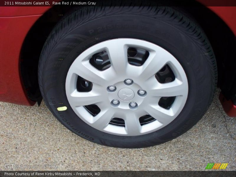 Rave Red / Medium Gray 2011 Mitsubishi Galant ES