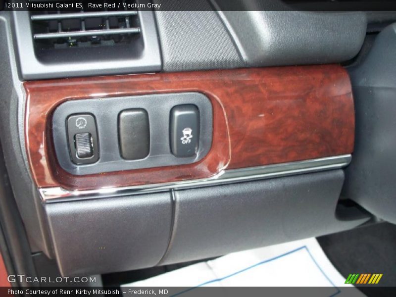 Rave Red / Medium Gray 2011 Mitsubishi Galant ES