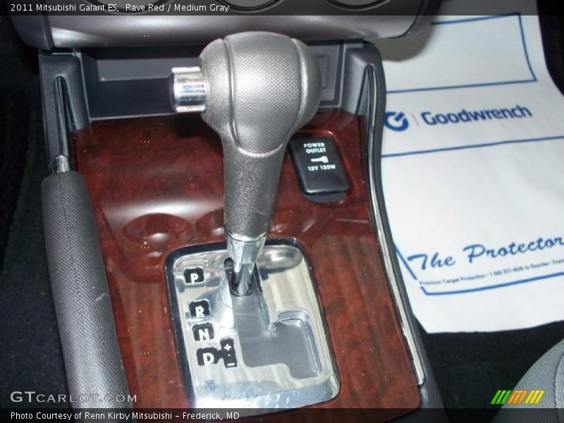 Rave Red / Medium Gray 2011 Mitsubishi Galant ES