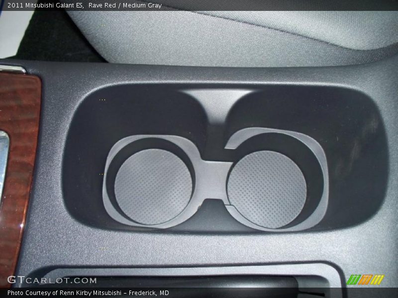 Rave Red / Medium Gray 2011 Mitsubishi Galant ES