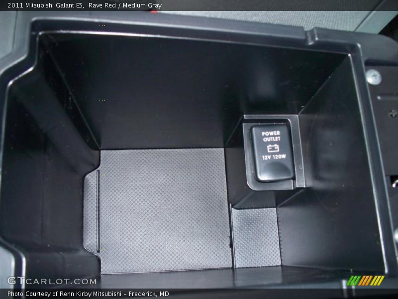 Rave Red / Medium Gray 2011 Mitsubishi Galant ES