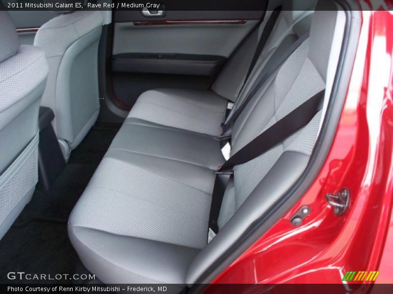 Rave Red / Medium Gray 2011 Mitsubishi Galant ES
