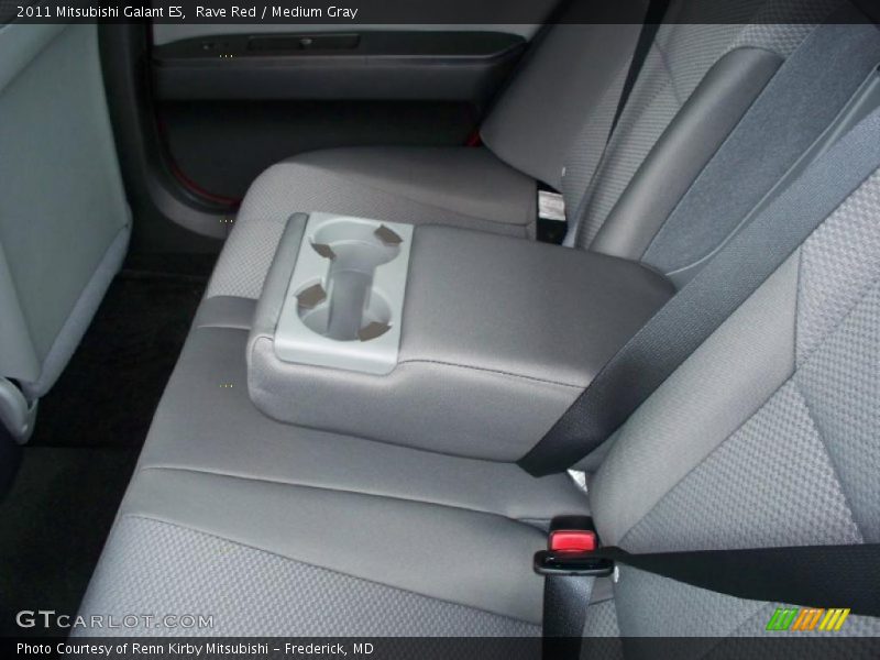 Rave Red / Medium Gray 2011 Mitsubishi Galant ES