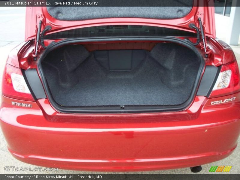 Rave Red / Medium Gray 2011 Mitsubishi Galant ES