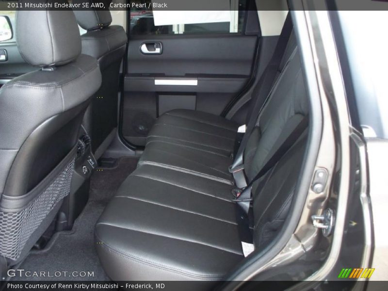 Carbon Pearl / Black 2011 Mitsubishi Endeavor SE AWD