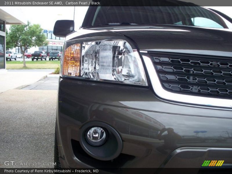 Carbon Pearl / Black 2011 Mitsubishi Endeavor SE AWD