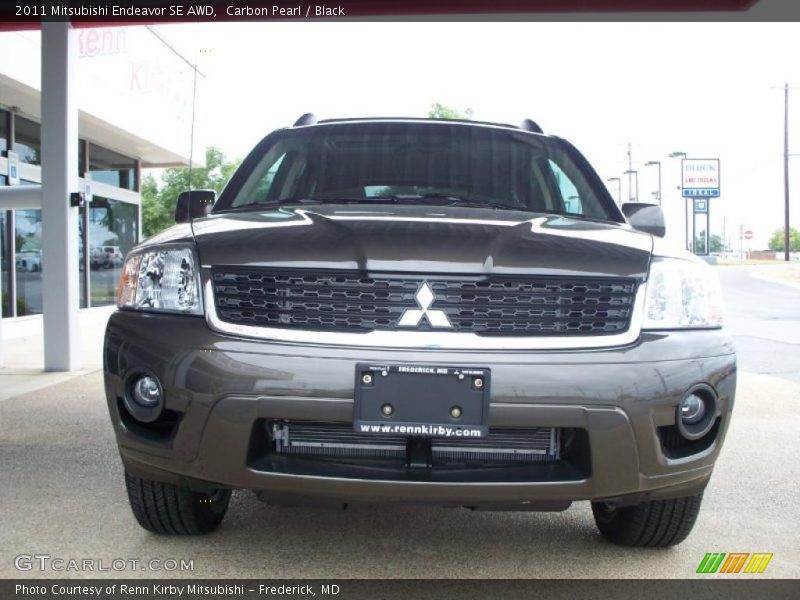 Carbon Pearl / Black 2011 Mitsubishi Endeavor SE AWD