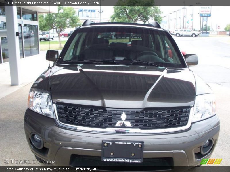 Carbon Pearl / Black 2011 Mitsubishi Endeavor SE AWD