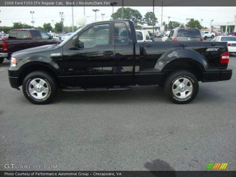 Black / Medium/Dark Flint 2006 Ford F150 STX Regular Cab
