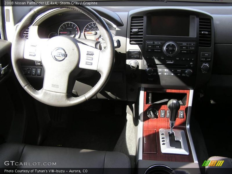 Storm Gray / Graphite 2008 Nissan Pathfinder LE 4x4