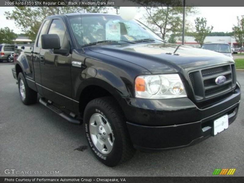 Black / Medium/Dark Flint 2006 Ford F150 STX Regular Cab