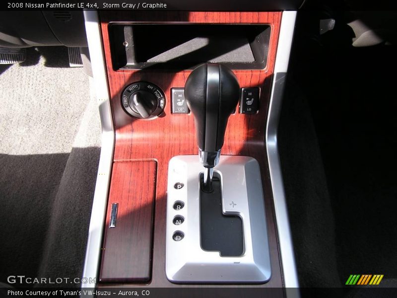 Storm Gray / Graphite 2008 Nissan Pathfinder LE 4x4