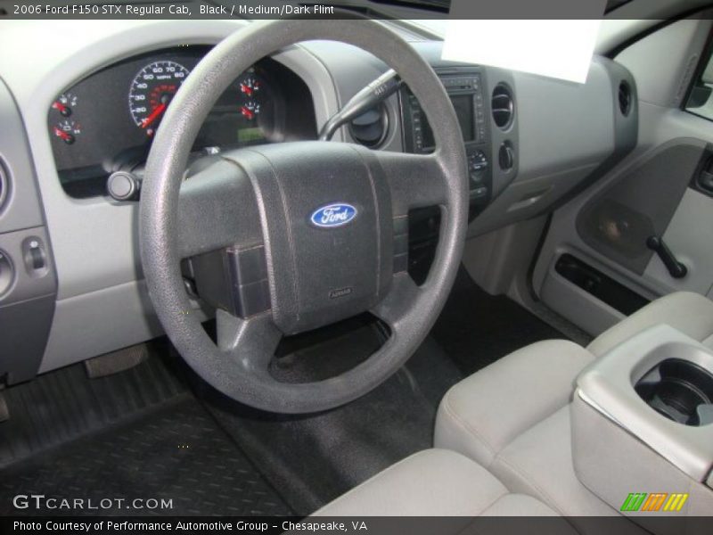Black / Medium/Dark Flint 2006 Ford F150 STX Regular Cab