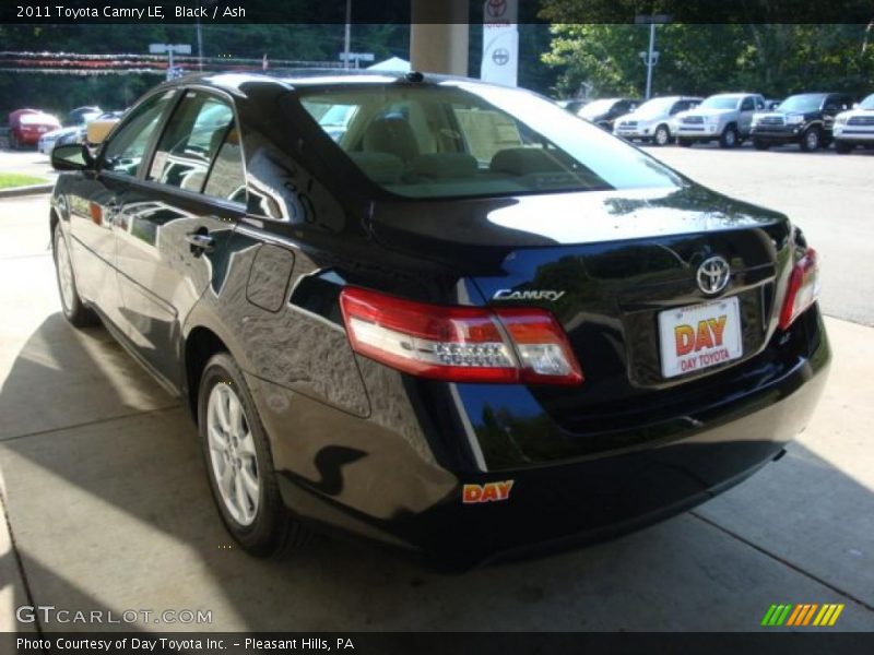 Black / Ash 2011 Toyota Camry LE