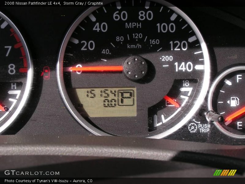 Storm Gray / Graphite 2008 Nissan Pathfinder LE 4x4