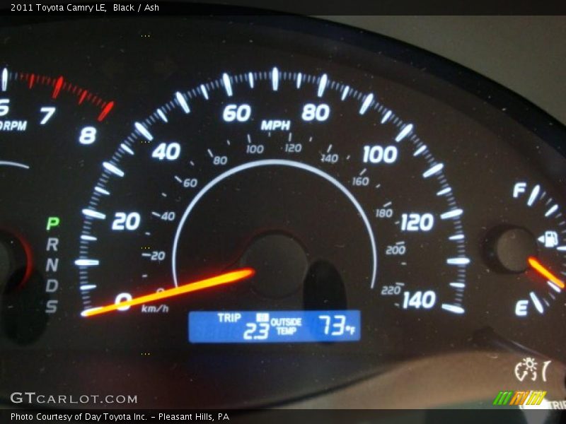 Black / Ash 2011 Toyota Camry LE