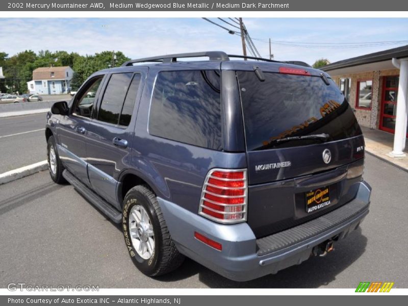 Medium Wedgewood Blue Metallic / Medium Dark Parchment 2002 Mercury Mountaineer AWD