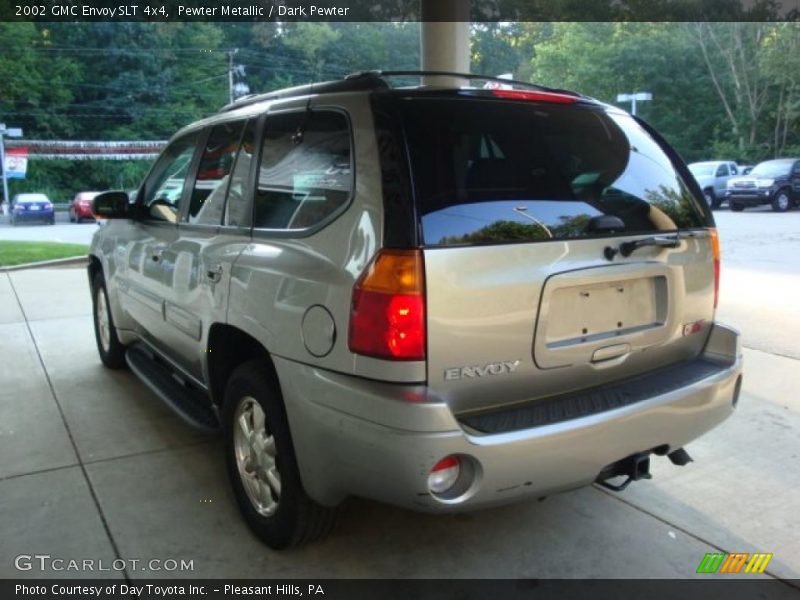 Pewter Metallic / Dark Pewter 2002 GMC Envoy SLT 4x4