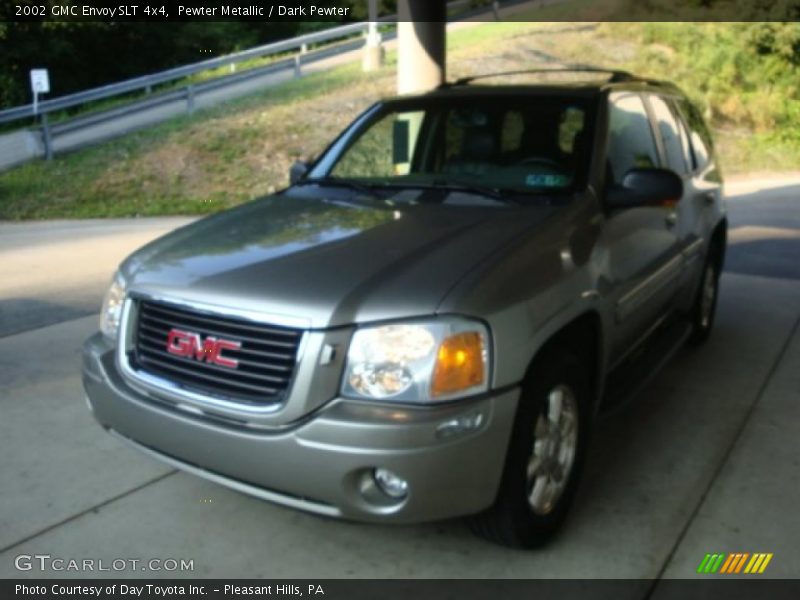 Pewter Metallic / Dark Pewter 2002 GMC Envoy SLT 4x4