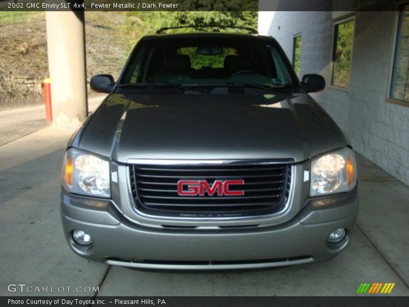 Pewter Metallic / Dark Pewter 2002 GMC Envoy SLT 4x4