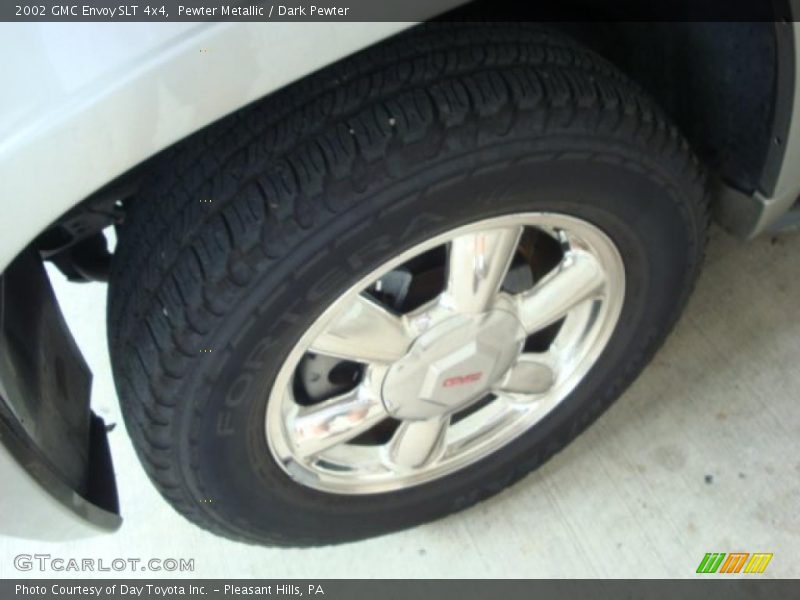 Pewter Metallic / Dark Pewter 2002 GMC Envoy SLT 4x4