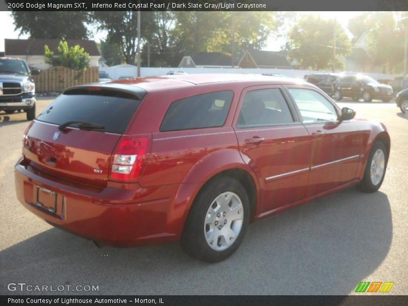 Inferno Red Crystal Pearl / Dark Slate Gray/Light Graystone 2006 Dodge Magnum SXT