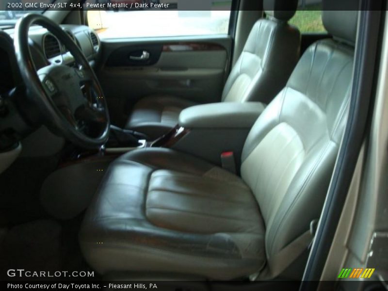 Pewter Metallic / Dark Pewter 2002 GMC Envoy SLT 4x4
