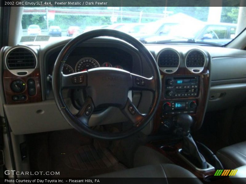 Pewter Metallic / Dark Pewter 2002 GMC Envoy SLT 4x4