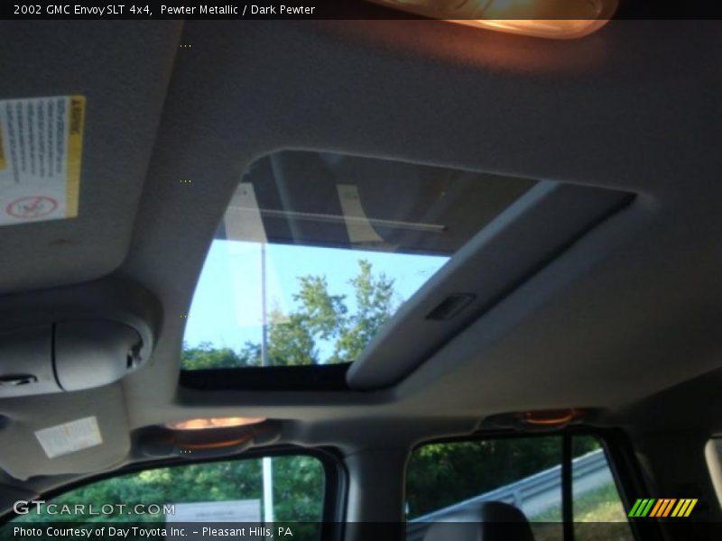 Pewter Metallic / Dark Pewter 2002 GMC Envoy SLT 4x4