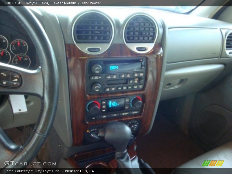 Pewter Metallic / Dark Pewter 2002 GMC Envoy SLT 4x4