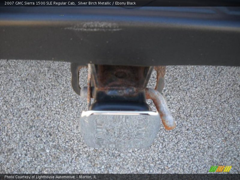 Silver Birch Metallic / Ebony Black 2007 GMC Sierra 1500 SLE Regular Cab