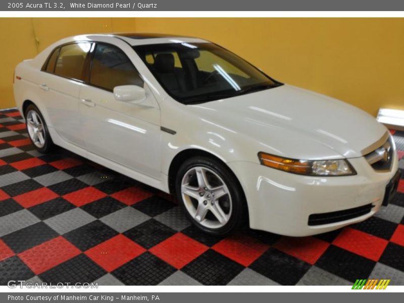 White Diamond Pearl / Quartz 2005 Acura TL 3.2