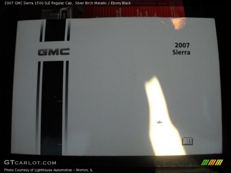 Silver Birch Metallic / Ebony Black 2007 GMC Sierra 1500 SLE Regular Cab