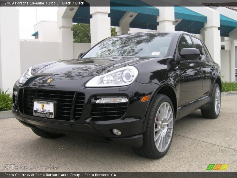 Black / Black 2009 Porsche Cayenne Turbo S