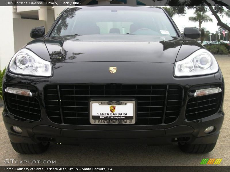 Black / Black 2009 Porsche Cayenne Turbo S