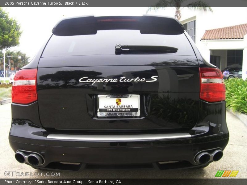 Black / Black 2009 Porsche Cayenne Turbo S