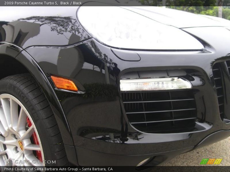 Black / Black 2009 Porsche Cayenne Turbo S