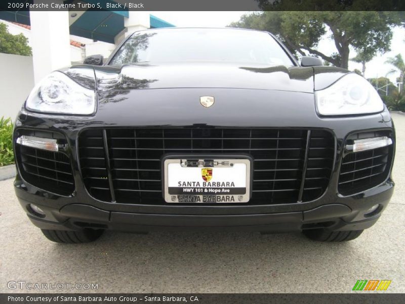 Black / Black 2009 Porsche Cayenne Turbo S