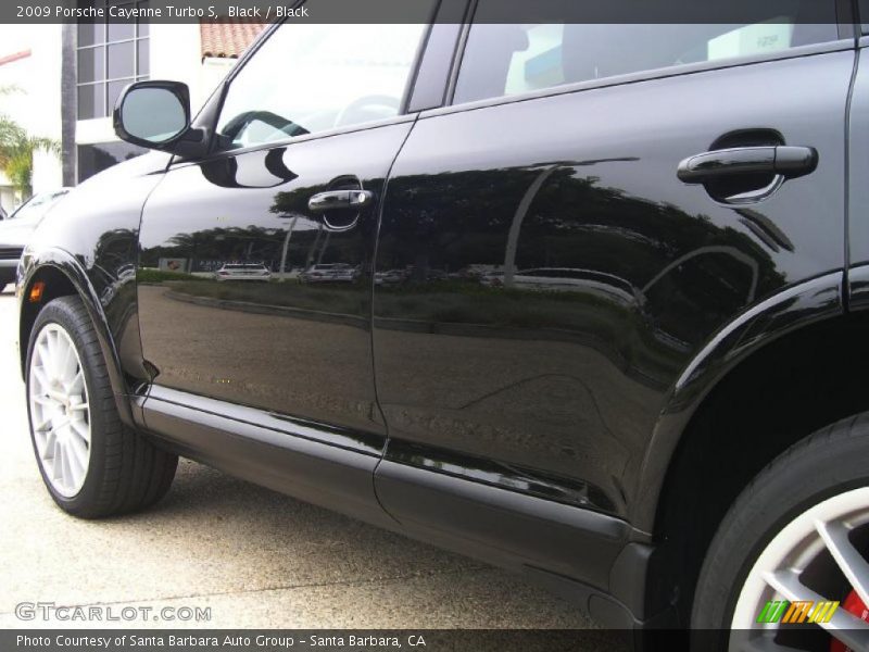 Black / Black 2009 Porsche Cayenne Turbo S