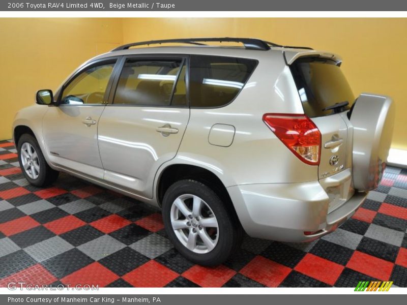 Beige Metallic / Taupe 2006 Toyota RAV4 Limited 4WD