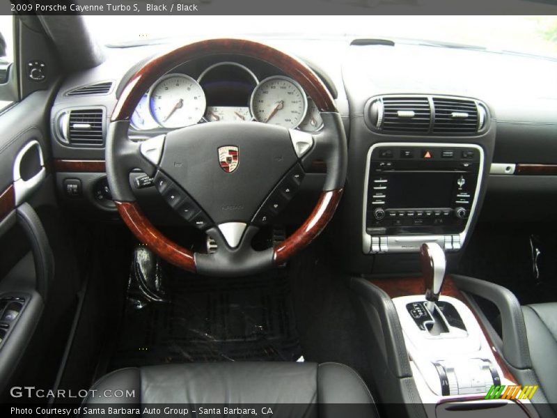 Black / Black 2009 Porsche Cayenne Turbo S