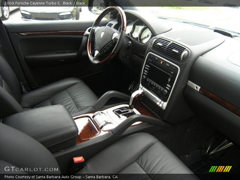Black / Black 2009 Porsche Cayenne Turbo S