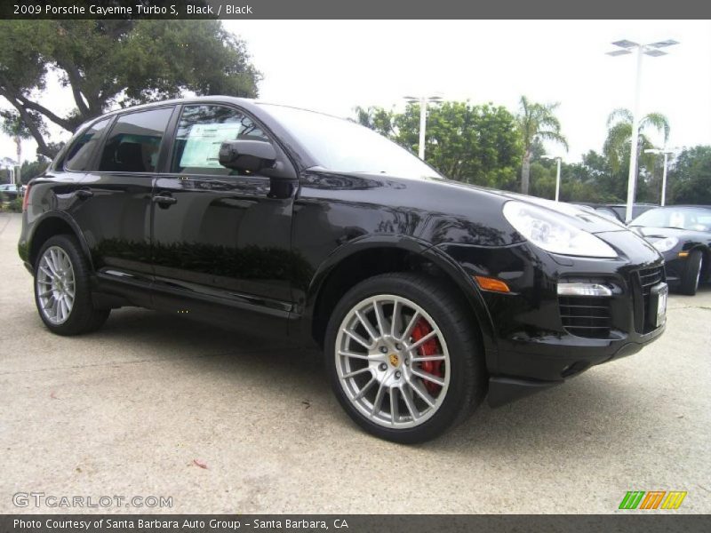 Black / Black 2009 Porsche Cayenne Turbo S