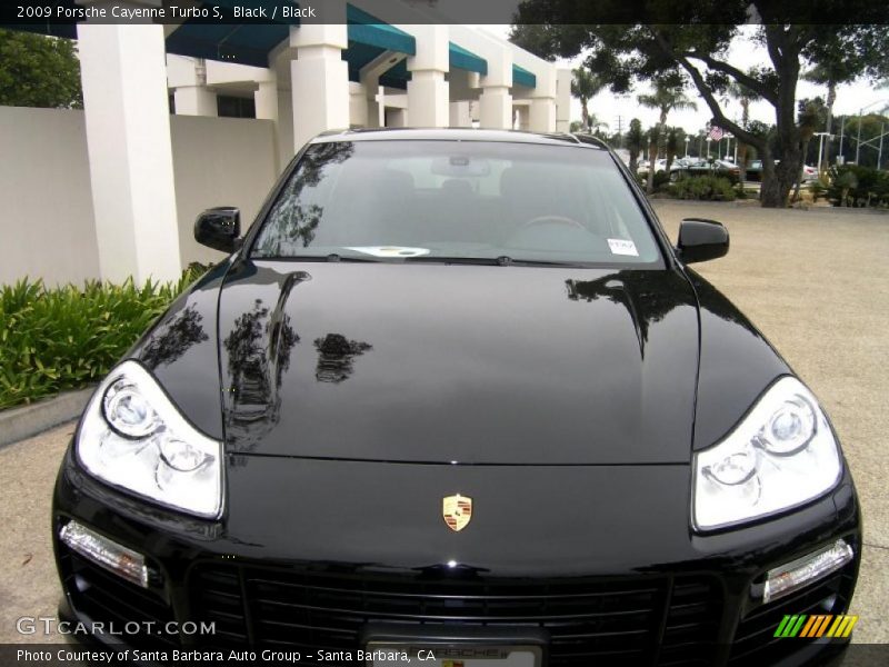 Black / Black 2009 Porsche Cayenne Turbo S