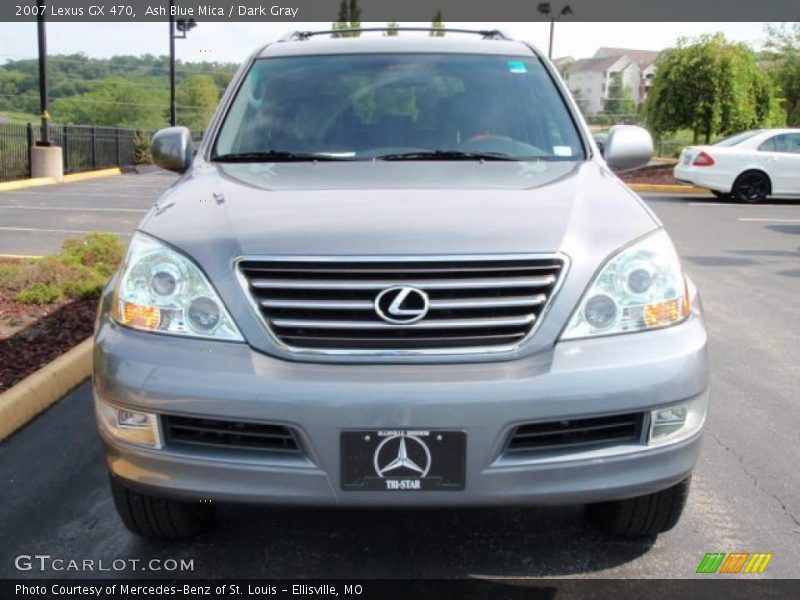 Ash Blue Mica / Dark Gray 2007 Lexus GX 470