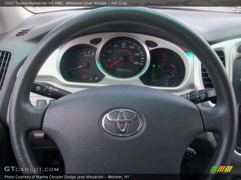 Millenium Silver Metallic / Ash Gray 2007 Toyota Highlander V6 4WD