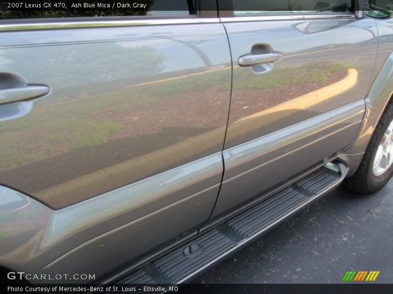 Ash Blue Mica / Dark Gray 2007 Lexus GX 470