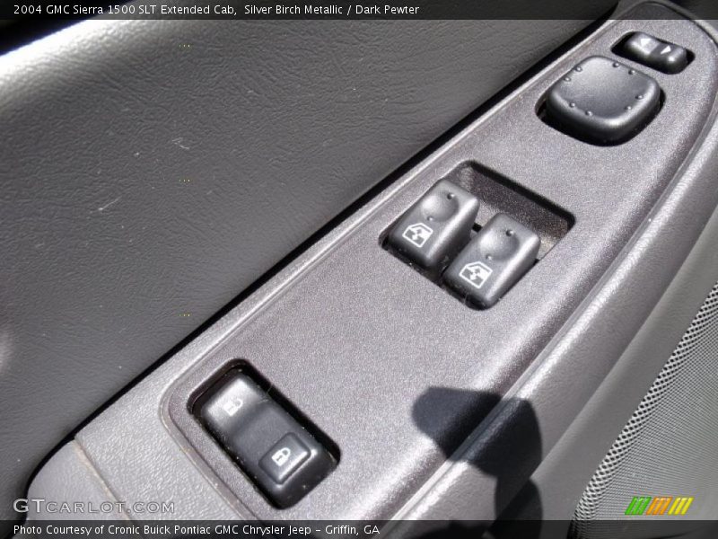 Silver Birch Metallic / Dark Pewter 2004 GMC Sierra 1500 SLT Extended Cab