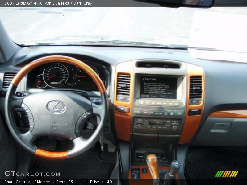 Ash Blue Mica / Dark Gray 2007 Lexus GX 470